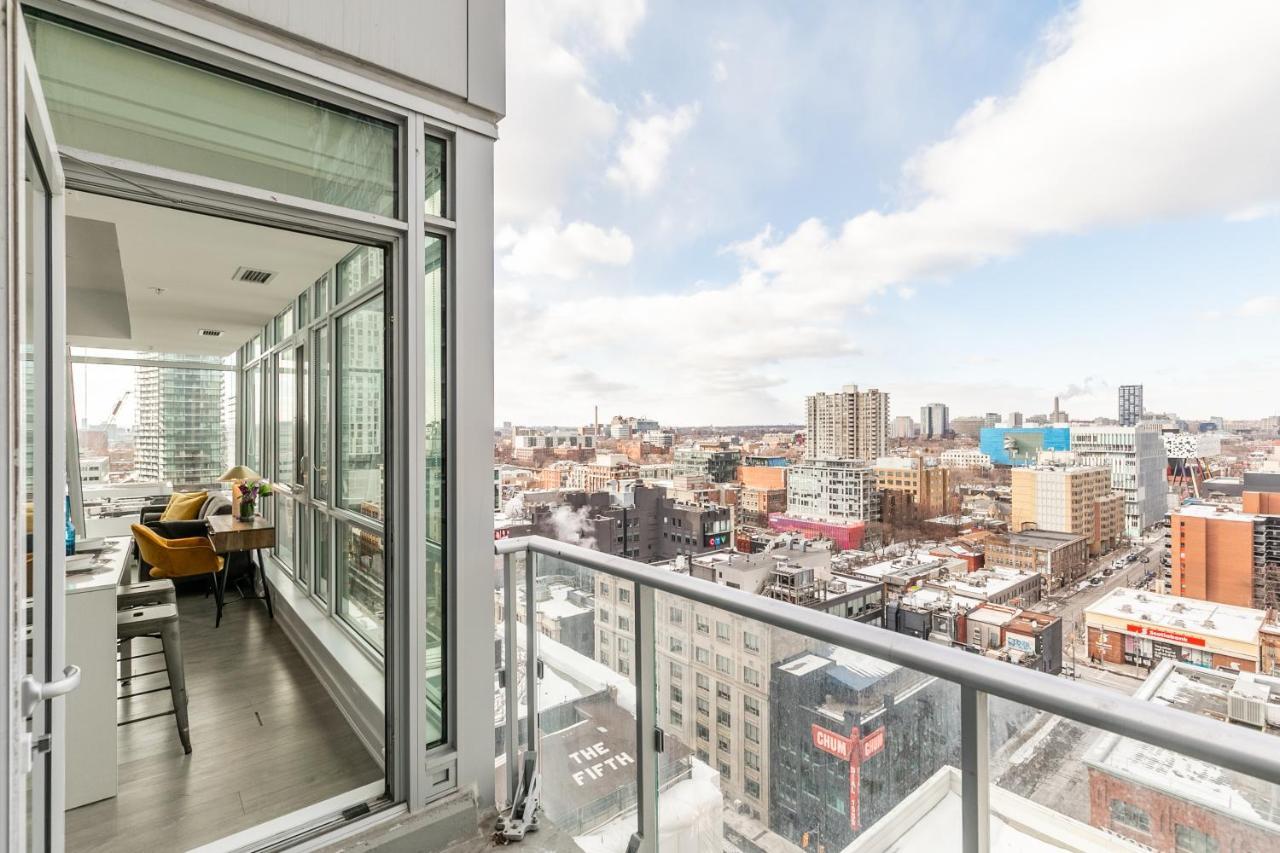 Luxury 2 Bedroom In The Heart Of Entertainment District - City Skyline View & Balcony Toronto Exteriér fotografie