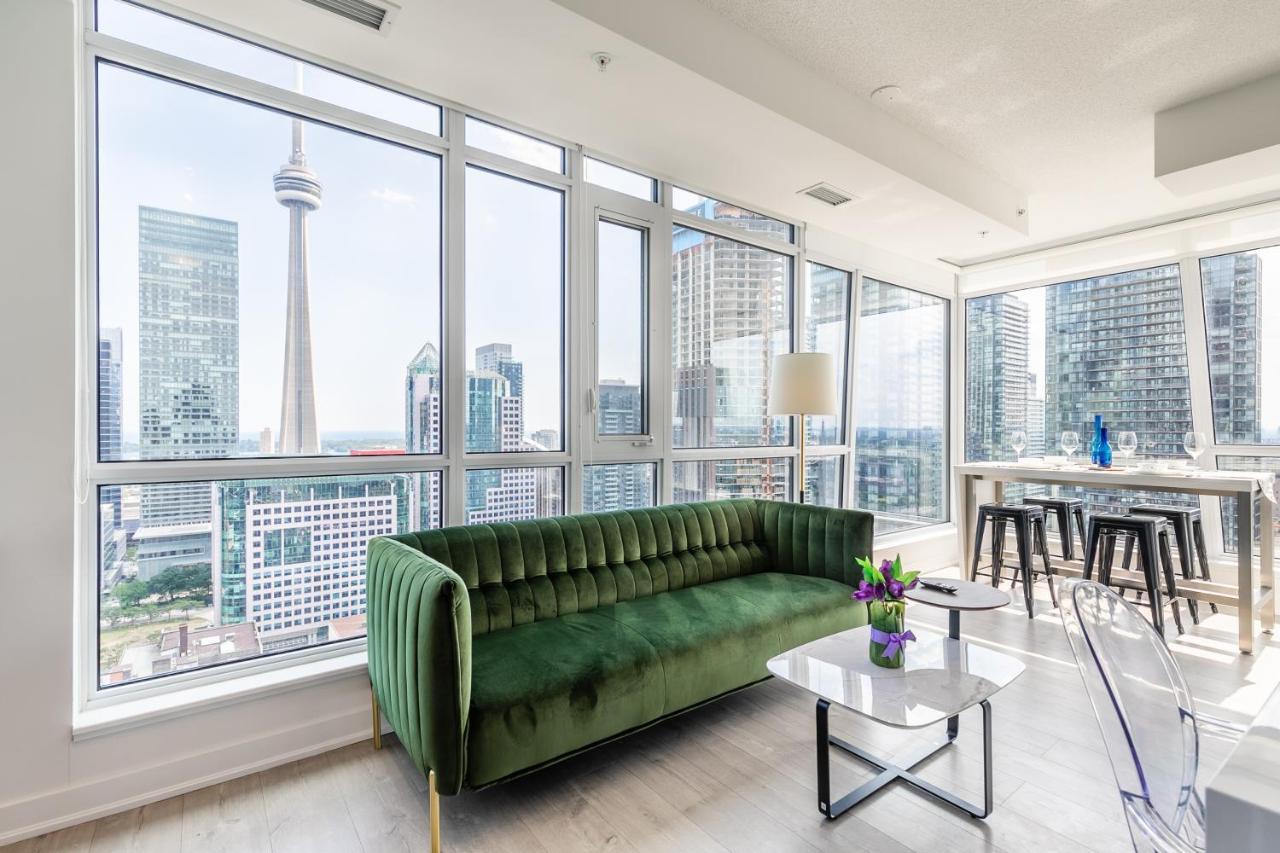 Luxury 2 Bedroom In The Heart Of Entertainment District - City Skyline View & Balcony Toronto Exteriér fotografie